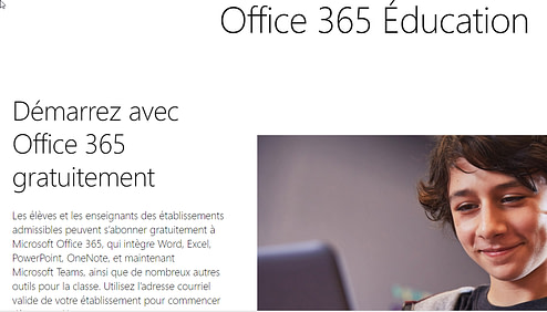 Office 365 éducation